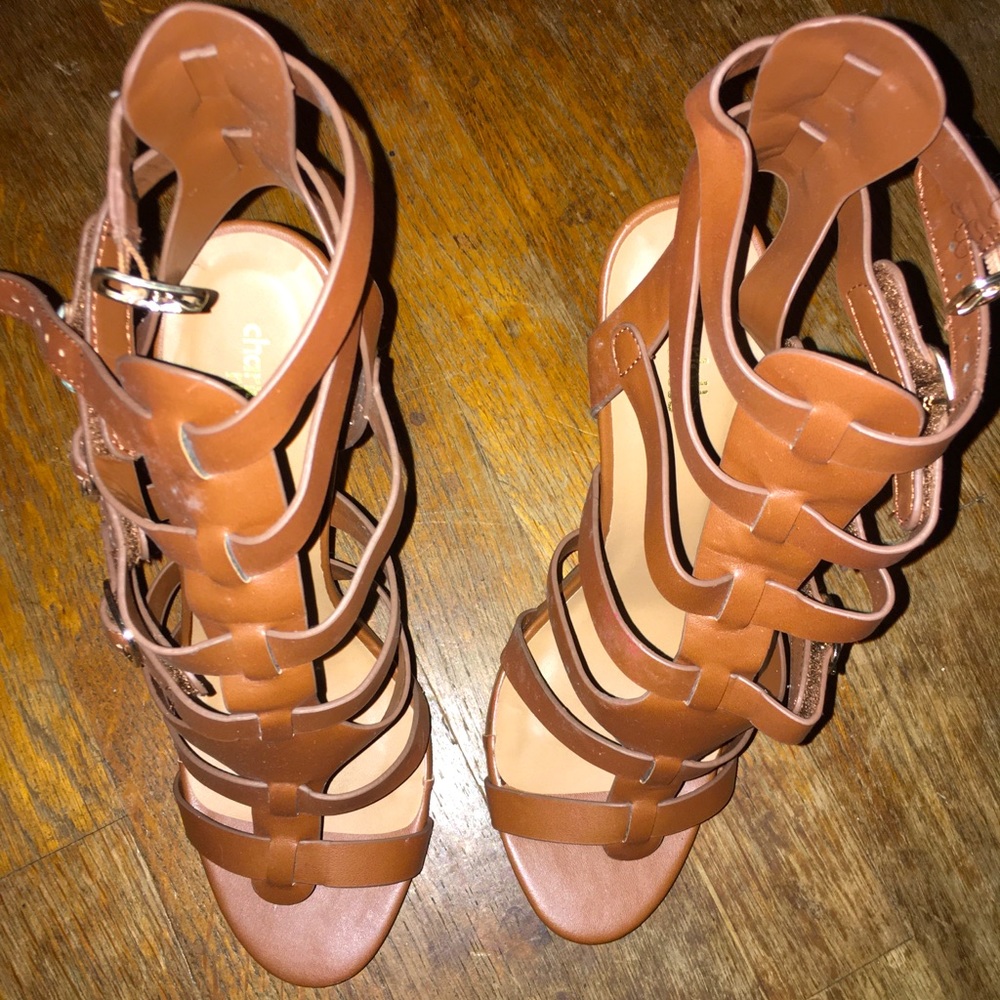 Strap heels